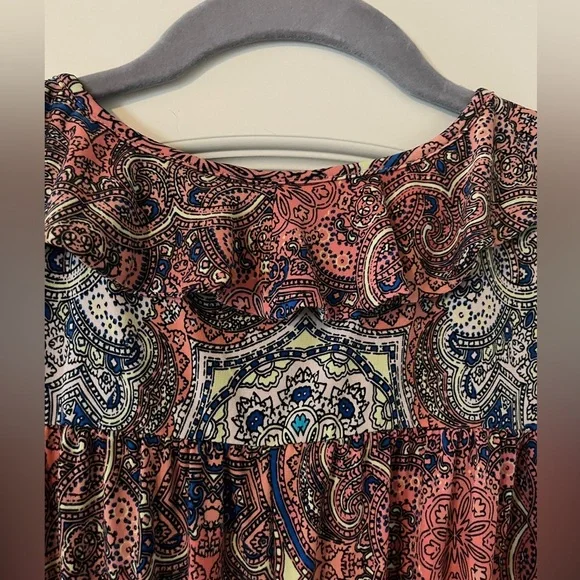 Nina Leonard Sleeveless Front Wrap Maxi Dress Women’s Size Large - Picture 6 of 16